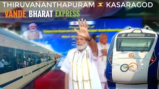 Prime Minister Narendra Modi Flagoffs Kerala's 1st Vande Bharat Express|Departing Thiruvananthapuram