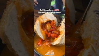 Beli Bakso Lava GRATIS Bakso Cincang Kampung 😍 | Bakso Rusuk Joss #shorts #mukbang #kulinerbakso