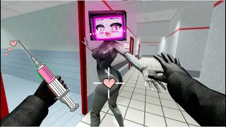 TV WOMAN and TV MAN HOT LOVE STORY | TV WOMAN vs SKIBIDI TOILETS | Garry's Mod | with HealthBars