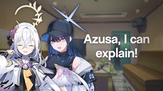 Azusa's Discovery - Blue Archive Meme