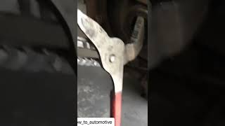 Axle Seal Removal