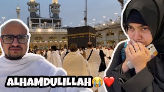 ALHAMDULILLAH😭performed umrah for the first time in ramzan❤️