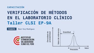 CLSI EP-09A (Taller) Evaluación de Protocolo de verificación