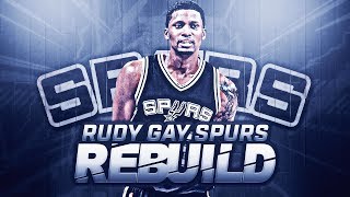 RUDY GAY SAN ANTONIO SPURS REBUILD!