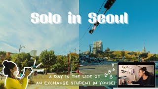 [Y-Vlogs] Solo in Seoul (French Exchange Student, Living Alone, Dealing with Loneliness)