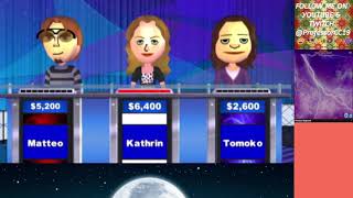 Wii Jeopardy! ToC Semi-Final Match #2 (Matteo vs Kathrin vs Tomoko)