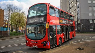 Last Day + Loud Voith | Arriva London Bus Route 368 Wright Gemini 2 VDL DB300 DW325