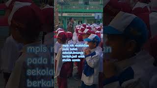 welcome back to school# kembalisekolah#sd #bangil #pasuruan #jawatimur #anaksholehah