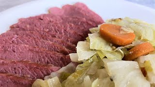 How To Make Corned Beef And Cabbage | Corned Beef Brisket