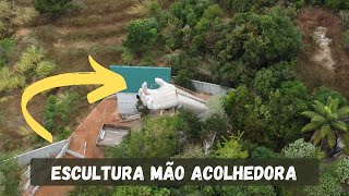 Escultura Mão Acolhedora I #dronesampa