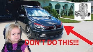 My biggest mistakes on my 500HP GTI