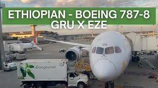 TRIP REPORT | Ethiopian Airlines - Boeing 787-8 - Guarulhos (GRU) to Buenos Aires (EZE) | Economy