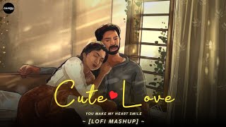 Cute Love [Lofi Mashup] - Couple Love Mashup Song | Danish Pwskr