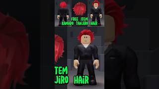 Cara Mendapatkan ITEM GRATIS TANJIRO KAMADO HAIR di ROBLOX 😍😍