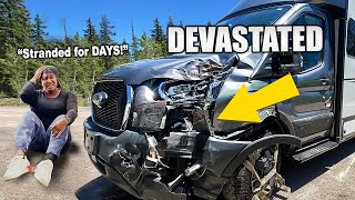 Our New RV is Destroyed – Wrecked in a Crash (our worst day of RV Life)