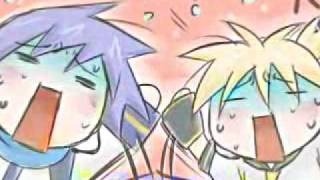 【KAITO and Len seem to be upset 】"For White Day What Would...?" english subbed (annotation)