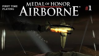 Medal Of Honor: Airborne | First time playing #1 | Operation Huski (No commentary playthrough)