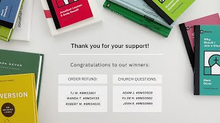 9Marks Bookstore Giveaway Winners