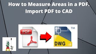 How to Measure Areas in a PDF. Import PDF to CAD