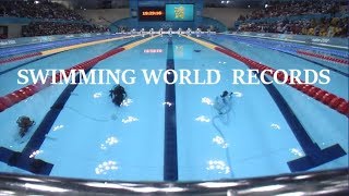 SWIMMING WORLD RECORDS (25) 100m butterfly 54.61, Sarah Sjöström