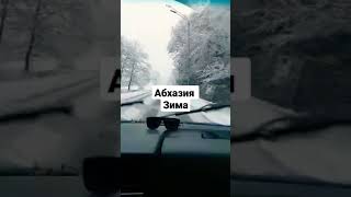 Абхазия#зима#снег#отдых#экскурсия#курорт#дорогазимой###