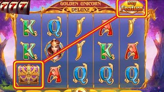 La remontée ou le Zéro ! Achat du bonus sur la slot Golden Unicorn Dlx