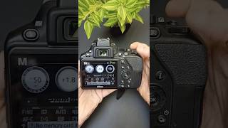 How to adjust shutter speed in dslr camera #shorts