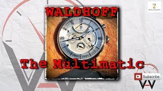 Manufaktur Waldhoff Multimatic Diamond Silver Unboxing