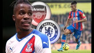 Chelsea and Arsenal to battle for Crystal Palace winger Wilfried Zaha.