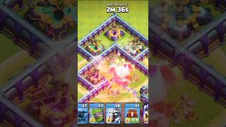 Mountain golem+Haste spell vs All levels X-BOW🔥😱 | coc experiments | BDGaming #shorts #coc #viral