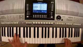 Adam Lambert - Ghost Town - piano keyboard synth cover by LIVE DJ FLO