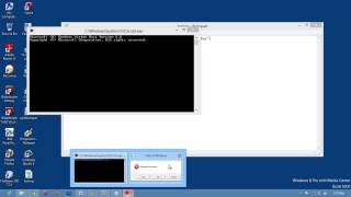 Create simple fake virus on Windows 8 Operating System