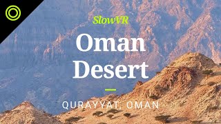 Goats Wander By As the Sun Rises Over the Omani Desert - Qurayyat, Oman [Slow VR 360° Video & Sound]