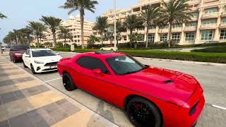 Going Palm Jumeriah on my Red Challenger 😉🔥