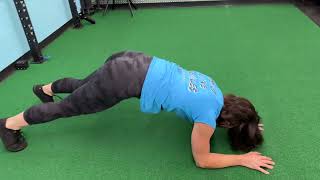 Forearm Scap Retractions to Downward Dog