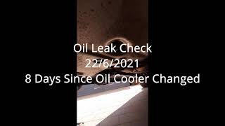 Oil Leak Check 22 6 21