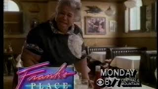 Frank's Place - CBS Promo (w/Frances E. Williams)