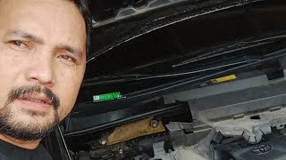 Toyota Rav4 2013 Pulldown Radiator And Replace  Fan Motor