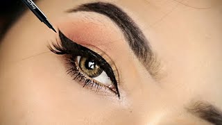 Eyeliner Tutorial For Beginners | Basic Eyeliner Tips & Tricks For Hooded Eyes |