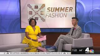 Men’s Summer Fashion with Dennis Kenney. NBC New York.