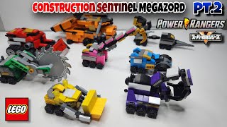 Construction Sentinel Megazord Review|Lego Megazord | Lego Moc | Part: 2 | #powerrangers #megazord