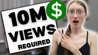 10 MILLION VIEWS to Get Monetized?! YOUTUBE MONETIZATION CHANGES: What you Need to Know!