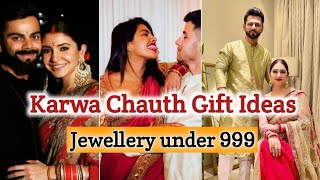 Karwa Chauth Gift Ideas Jewellery Under 999