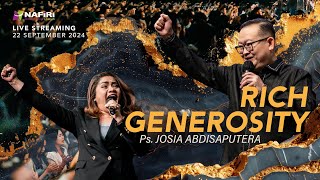 LIVE Streaming Pk. 11.00 | Minggu, 22 September 2024 | Ps. Josia Abdisaputera