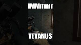 TETANUS!? 😂 #funny #funnyclip #funnymoment #dbd #deadbydaylightfunnymoments #dbdshorts