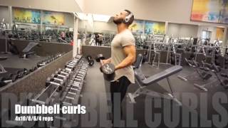 Jake Minaya | Three exercises for bulging biceps