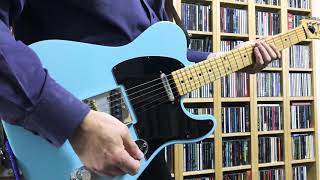 Squier Affinity Telecaster (Daphne Blue Nitro) w/ Fender Sidekick 35 (Reverb) Japan Demo & Review