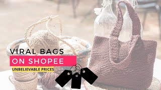 Viral Crochet Bag on Shopee: You Won't Believe the Price!