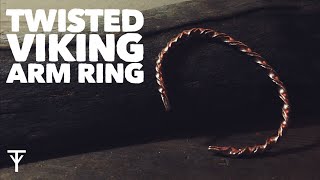 Making a Twisted Viking Arm Ring.