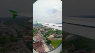 Landing Pesawat CITYLINK JOG-PKU